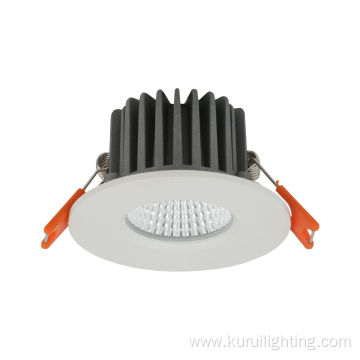 8W Commercial Die-cast Aluminum Round Recessed LED Downlight